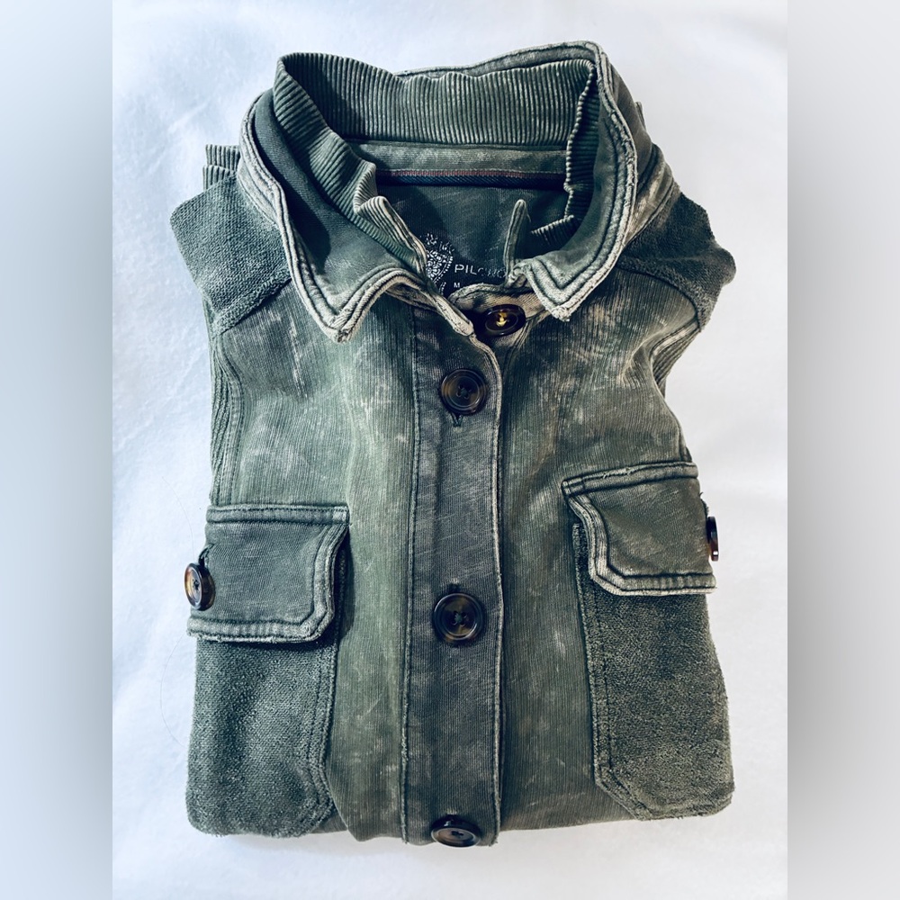 Pilcro Khaki Corduroy Jacket - Picture 5 of 5